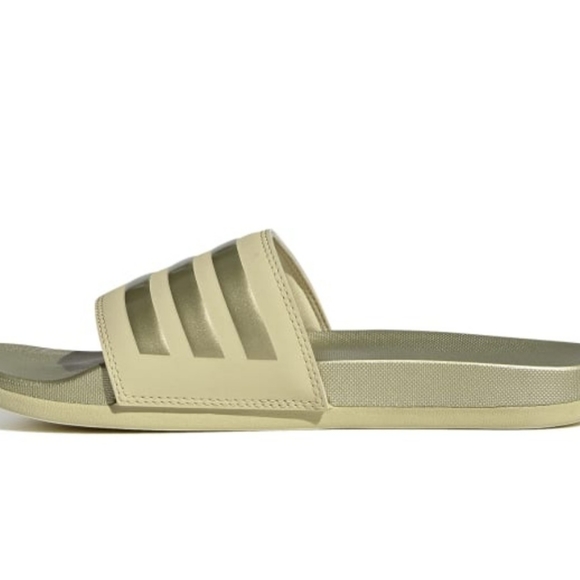adidas Other Adidas Adilette Confort Sliders Metallic Sandy Beige